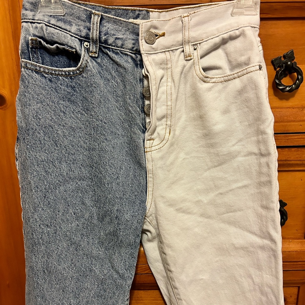 PacSun two-toned button fly jean